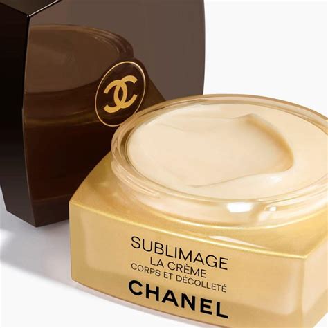 decolletè chanel|SUBLIMAGE LA CRÈME CORPS ET DÉCOLLETÉ Body Care.